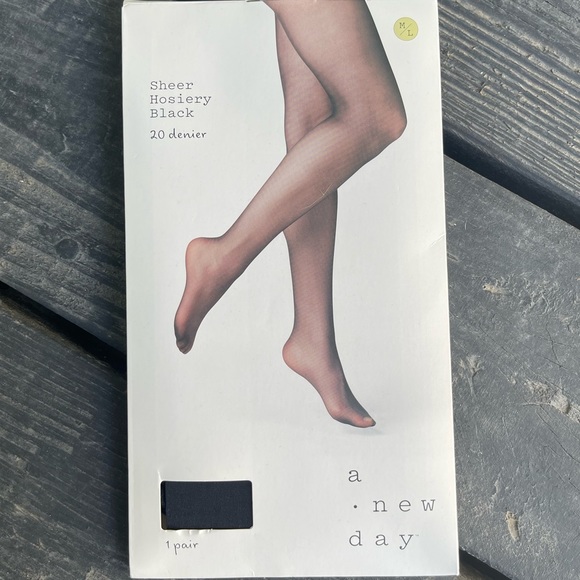 Panty Hose Hosiery Tights Medium Large High Waist Black Nude Sheer Women Pant